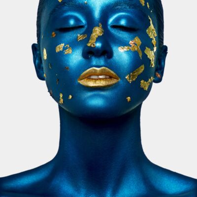 Blue and Gold Lady Thumbnail